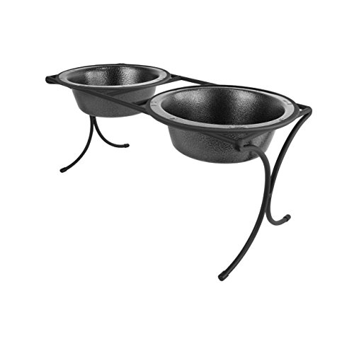 Algopix Similar Product 5 - Platinum Pets Bistro Double Diner Feeder