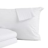 Algopix Similar Product 20 - 4Pack 100 Cotton Pillow Protectors