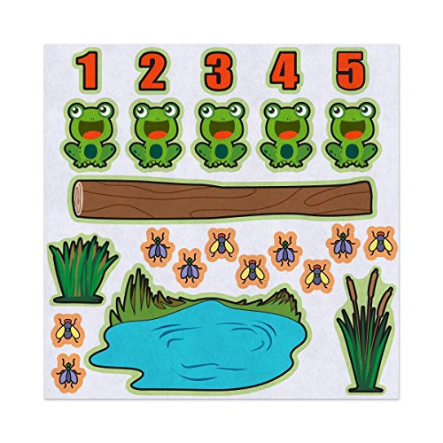 Algopix Similar Product 10 - 5 Green Speckled Frogs Nursery Rhyme