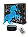 Algopix Similar Product 8 - FULLOSUN Unicorn Bedside Lamp 3D