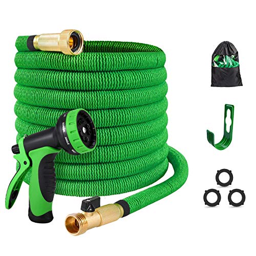 Algopix Similar Product 8 - Expandable Garden Hose 34 Solid Brass
