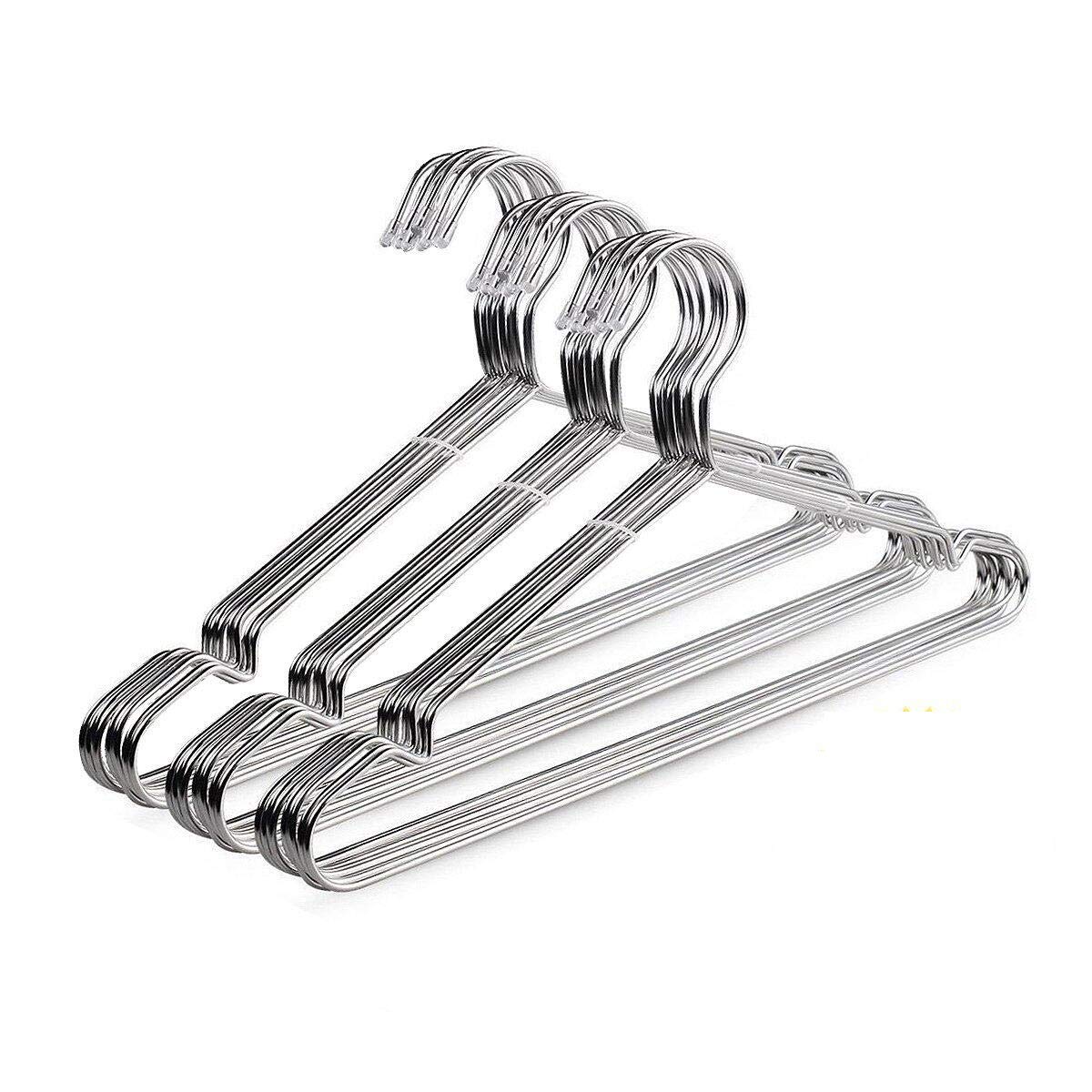 Algopix Similar Product 1 - TIMMY Wire Hangers 30 Pack Stainless