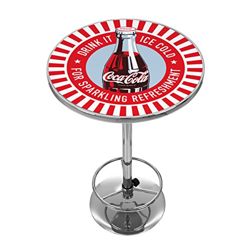 Algopix Similar Product 10 - Trademark Gameroom Coke Chrome Pub
