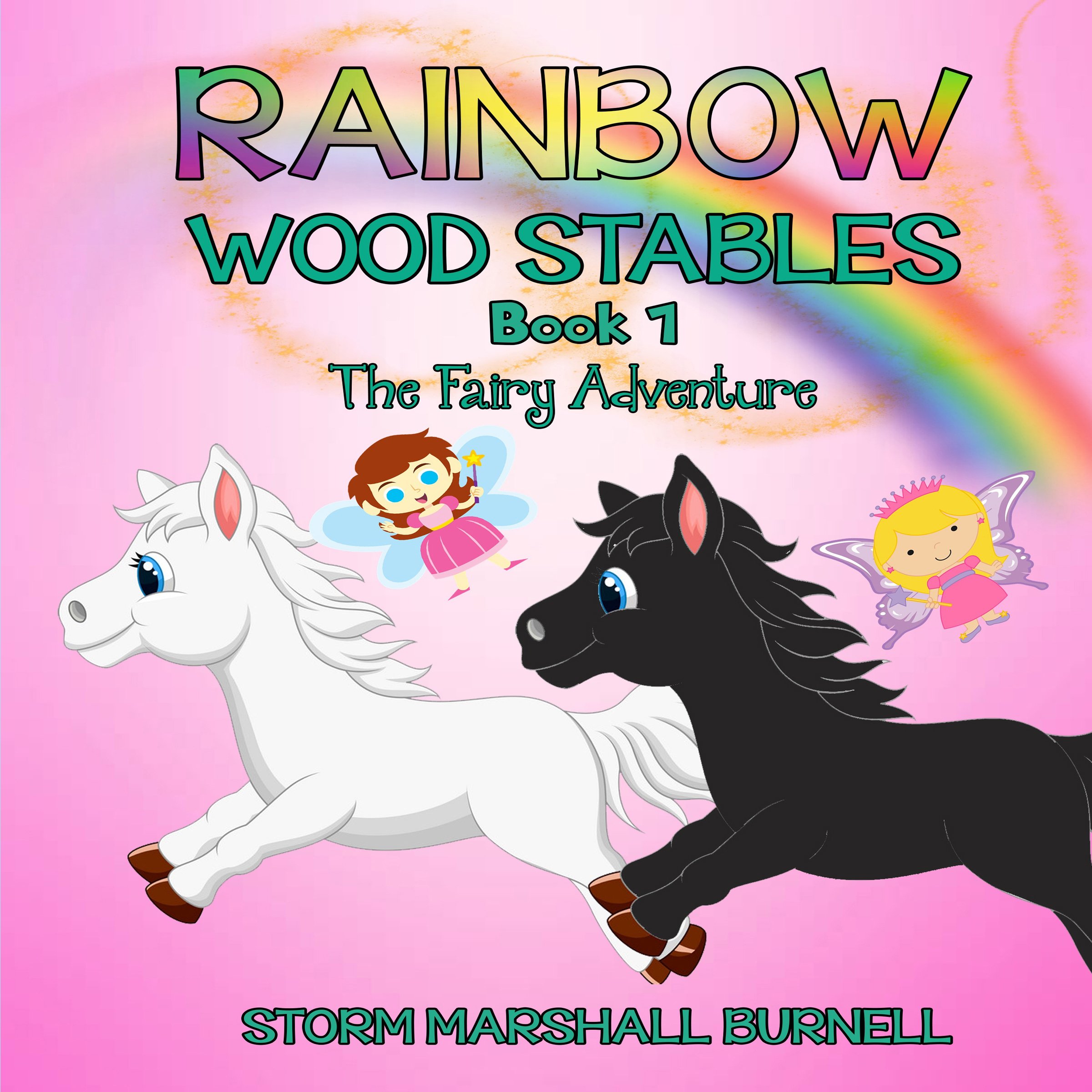 Algopix Similar Product 3 - Rainbow Wood Stables Book 1  The