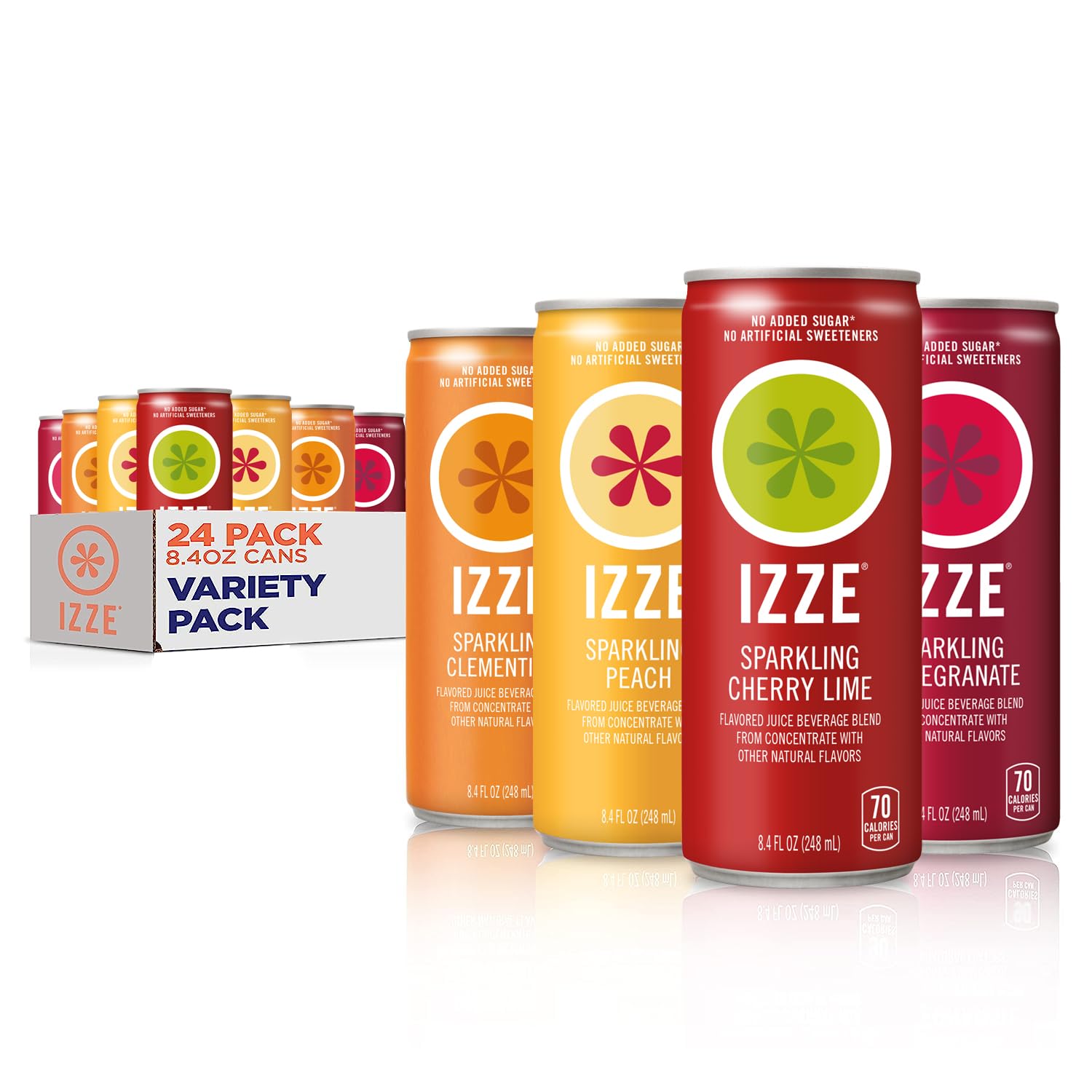 Algopix Similar Product 15 - IZZE Sparkling Juice Beverage Blend