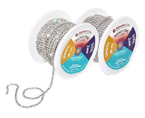 Algopix Similar Product 19 - Mandala Crafts DIY Rhinestone Chain 