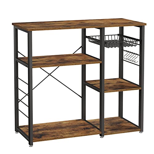 Algopix Similar Product 2 - VASAGLE ALINRU Kitchen Bakers Rack