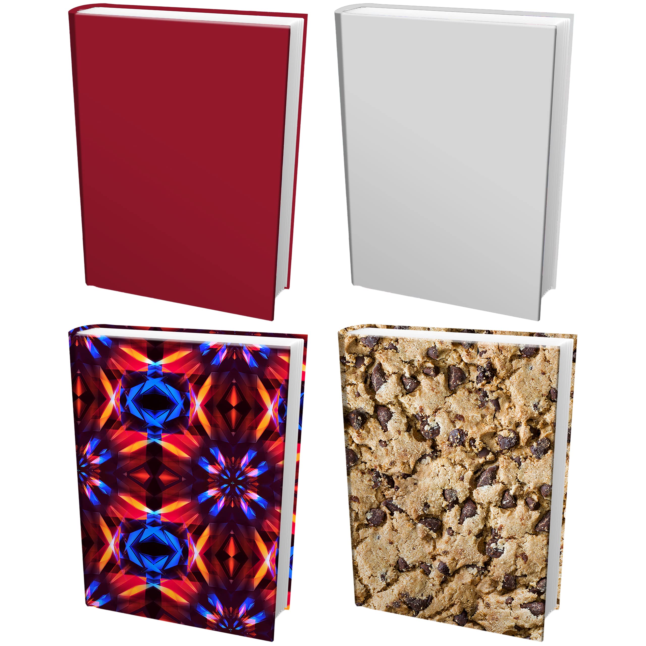 Algopix Similar Product 20 - Jumbo Stretchable Book Cover Neutral