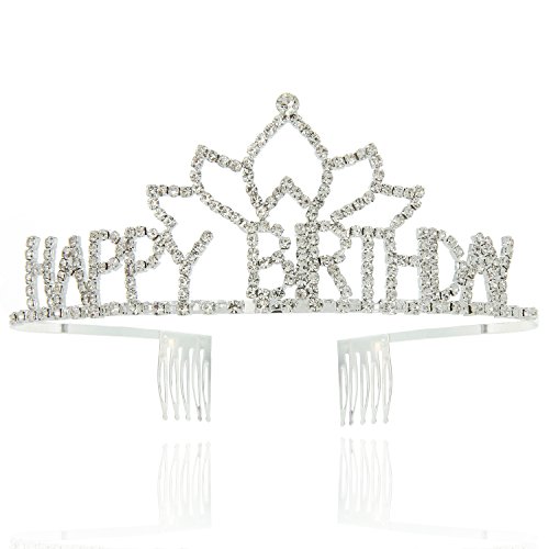 Algopix Similar Product 15 - Happy Birthday Tiara for Birthday Party
