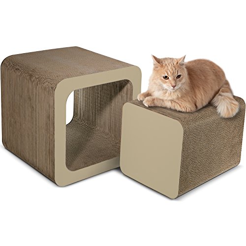 Algopix Similar Product 4 - Paws  Pals Square Cat Scratcher Post