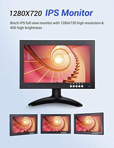 Algopix Similar Product 8 - Eyoyo 8 inch Small HDMI LCD Monitor