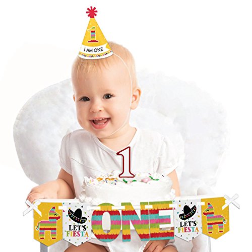 Algopix Similar Product 10 - Big Dot of Happiness Lets Fiesta 1st