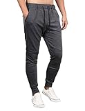 Algopix Similar Product 3 - KUULEE Mens Gym Workout Jogger Pants