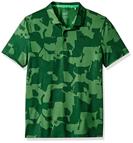 Algopix Similar Product 18 - Puma Golf Boys 2019 Union Camo Polo
