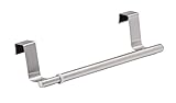 Algopix Similar Product 3 - WENKO Toallero para puerta telescpica