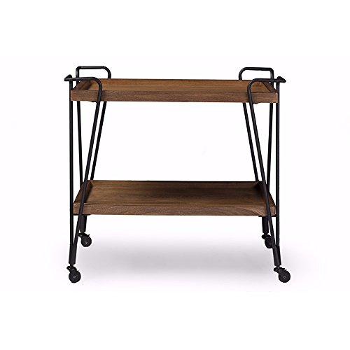 Algopix Similar Product 19 - Benjara Industrial Style Ash Wood