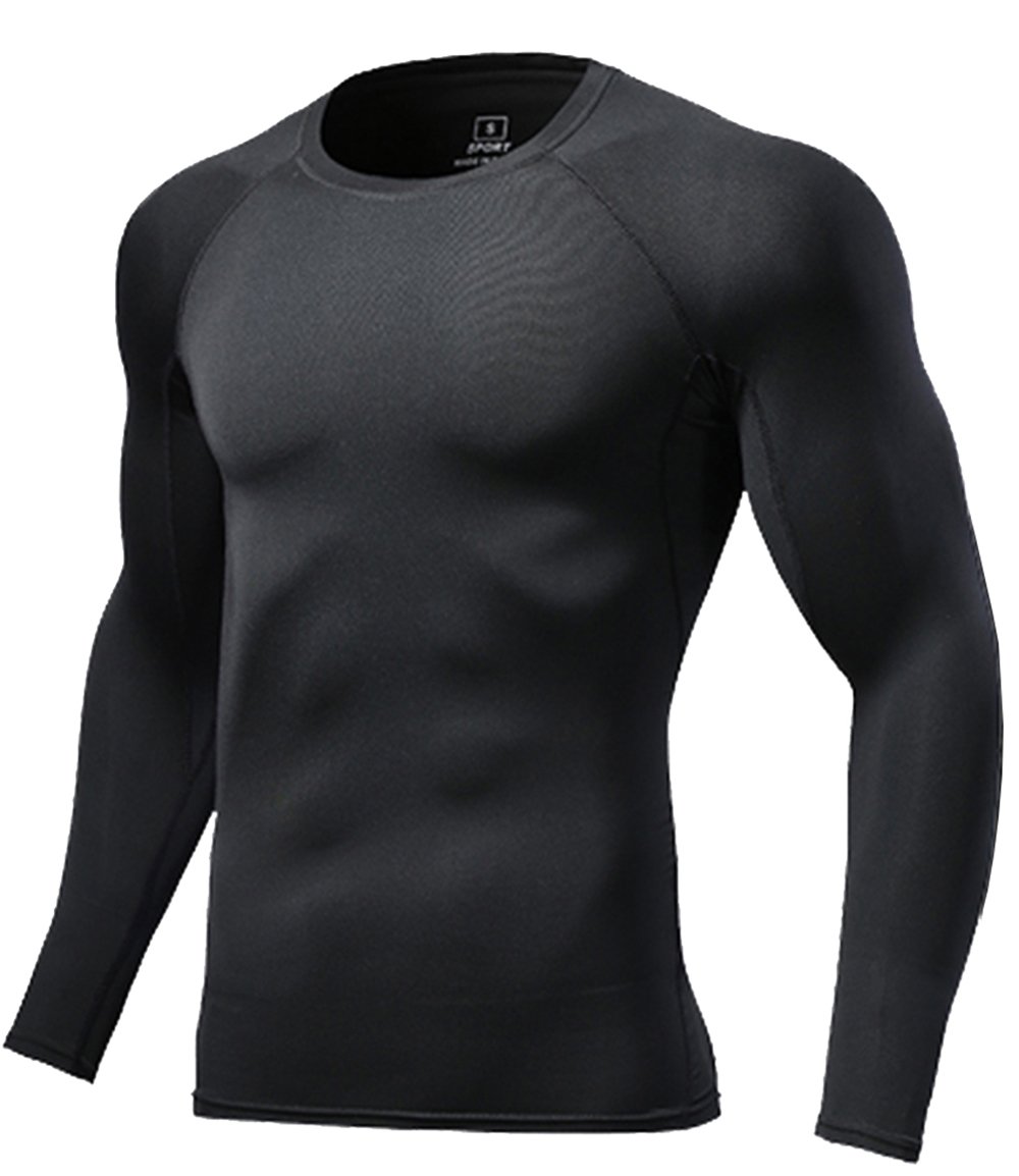 Algopix Similar Product 8 - Kids Base Layer Crew Neck Tops Comfort