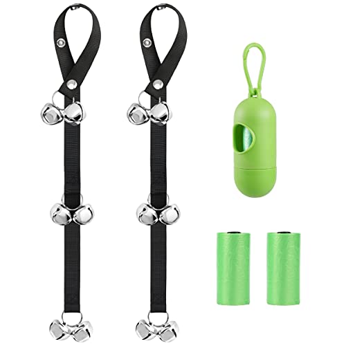 Algopix Similar Product 3 - Kytely Dog Bells to Go Outside Premium