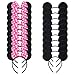 Algopix Similar Product 3 - 20 Pack Mouse Ears Solid Black and Pink