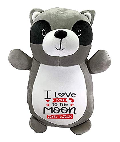 Algopix Similar Product 9 - Squishmallow Kellytoy 8 Raccoon Super