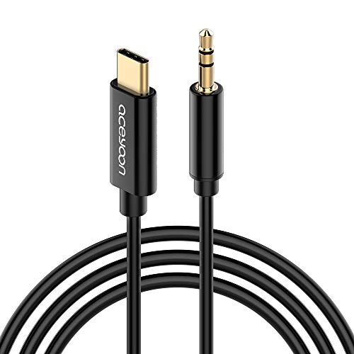 Algopix Similar Product 11 - aceyoon USB C to 35mm Aux Cord 3ft