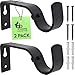 Algopix Similar Product 5 - GB Home Curtain Rod Bracket Fits Up to