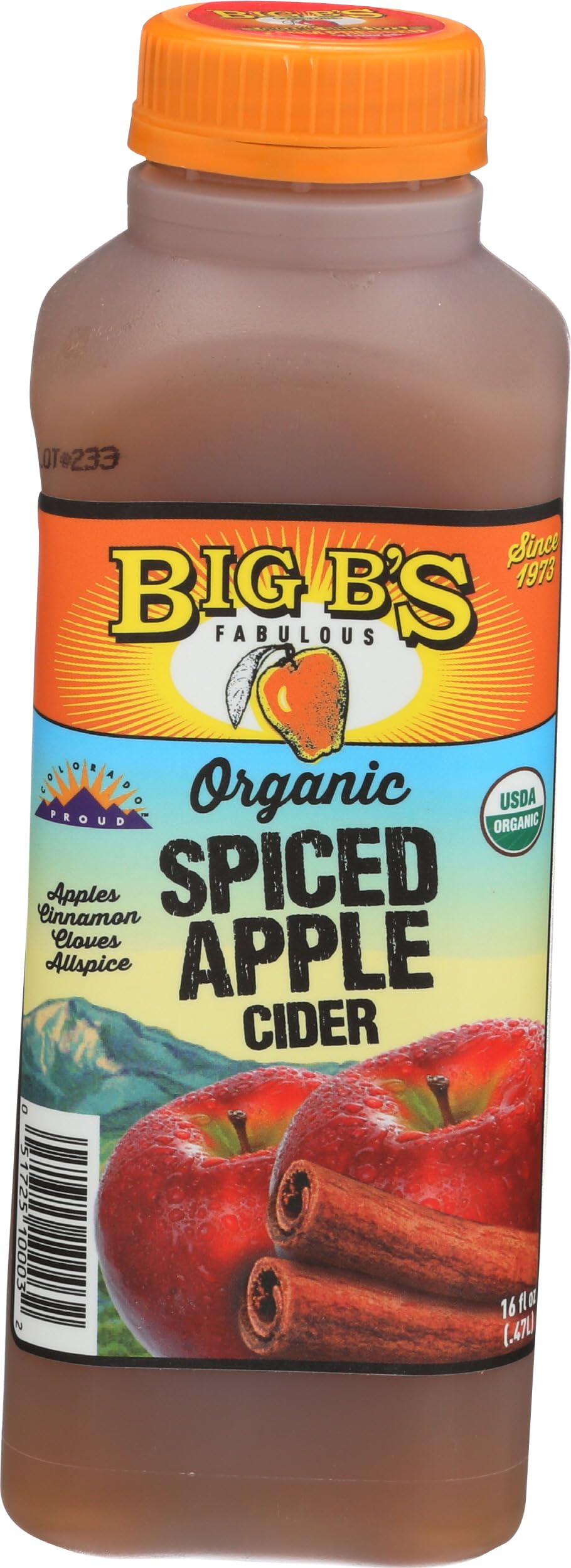 Algopix Similar Product 18 - Big Bs Organic Spiced Apple Cider 16