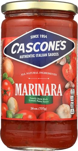 Algopix Similar Product 12 - CASCONES Marinara Pasta Sauce, 26 OZ