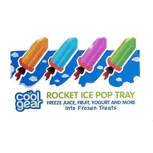 Algopix Similar Product 7 - Ice Popsicle Space Rocket BPAFree Mold