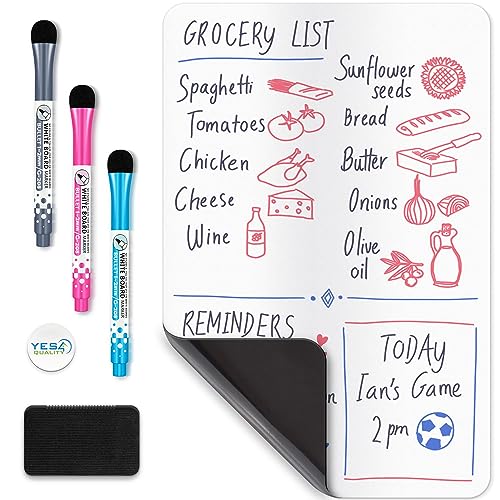 Algopix Similar Product 13 - YES4QUALITY Magnetic Dry Erase White