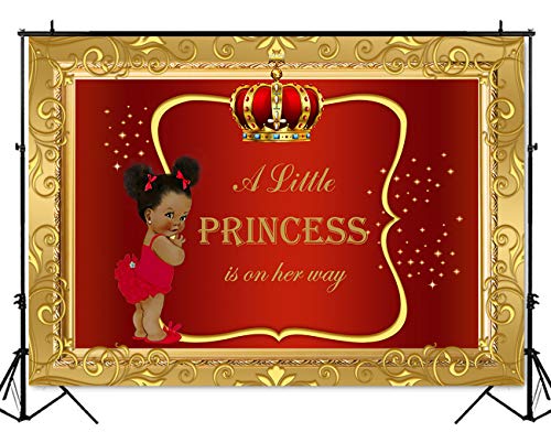 Algopix Similar Product 16 - Mehofoto Royal Baby Shower Backdrop