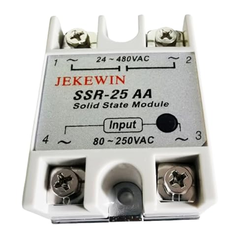 Algopix Similar Product 16 - SSR25 DA DCAC 25A Solid State Relay
