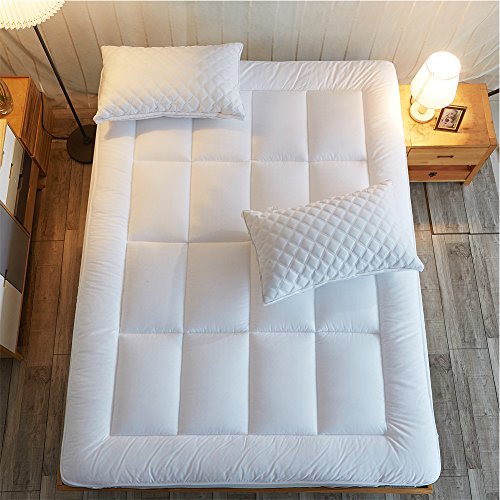 Algopix Similar Product 6 - Shilucheng Overfilled Twin Mattress Pad