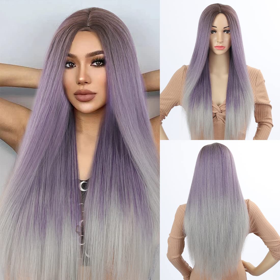 Algopix Similar Product 4 - LuoLeiNa Long Blonde Wig for Women