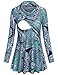 Algopix Similar Product 2 - Quinee Women Cowl Neck Double Layered
