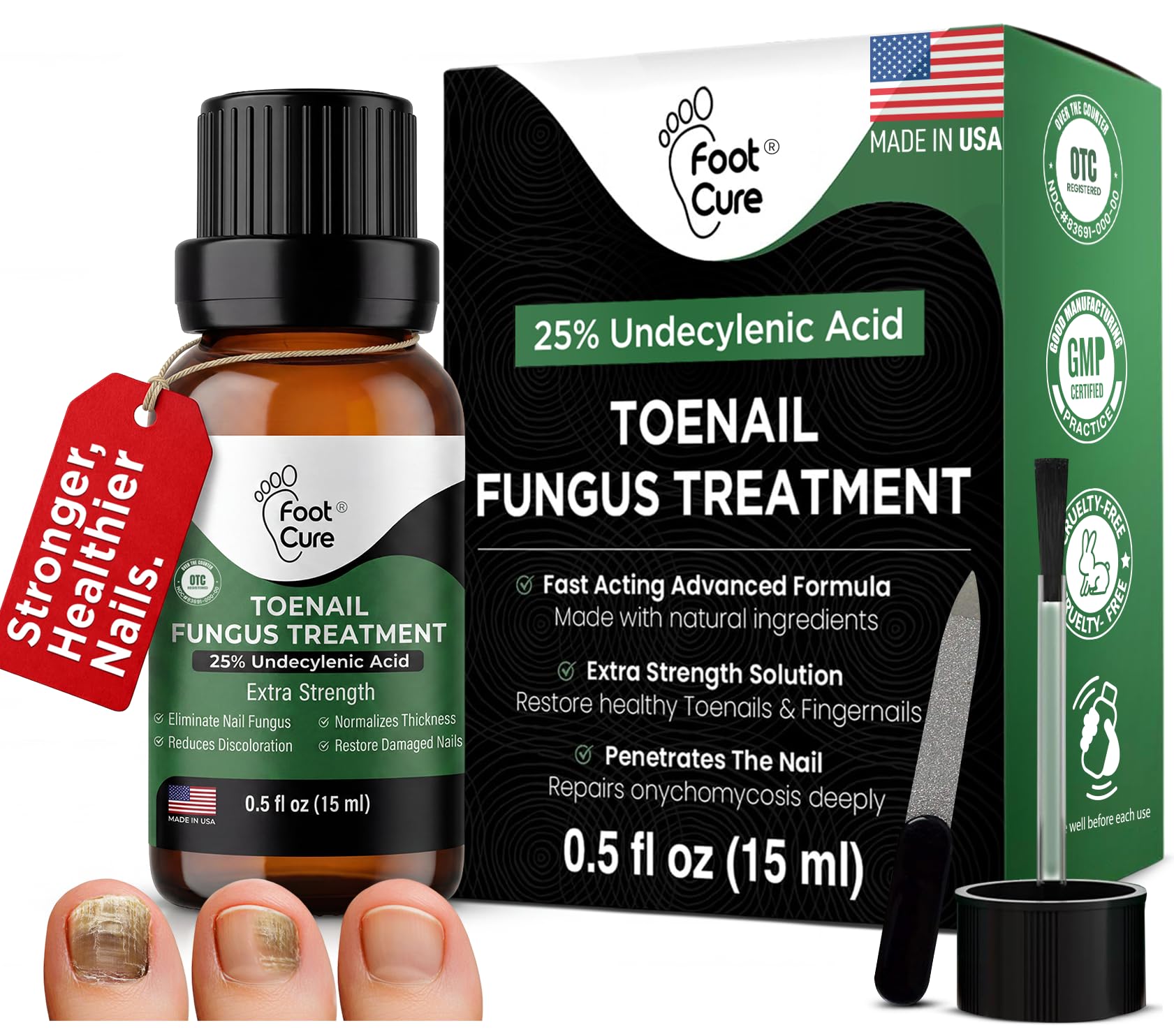 Algopix Similar Product 4 - Foot Cure Toenail Fungus Treatment
