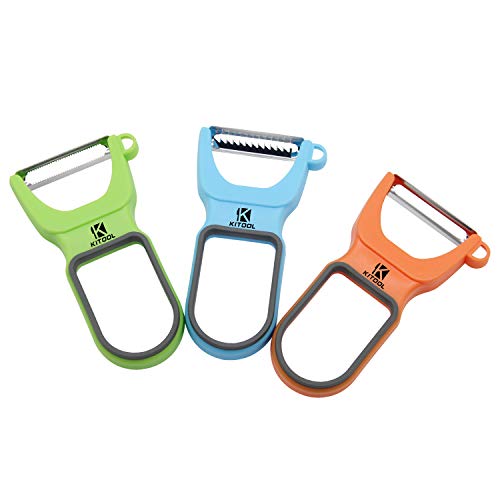 Algopix Similar Product 17 - KITOOL 3Set Good Grips Peeler Premium