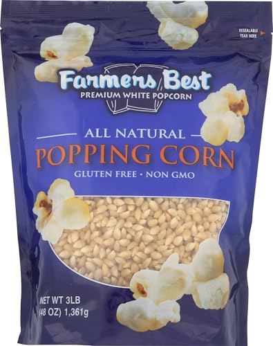 Algopix Similar Product 4 - FARMERS BEST POPCORN Premium White
