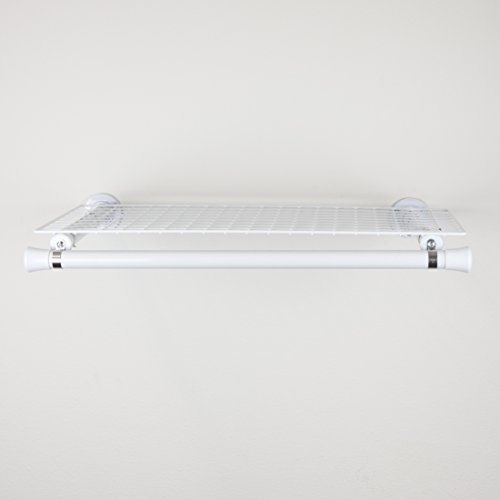 Algopix Similar Product 7 - Rod Desyne Single Shelf with Hanger
