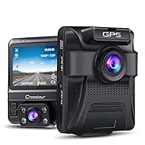 Algopix Similar Product 7 - Dash Cam  GPS Dual Car Camera Uber