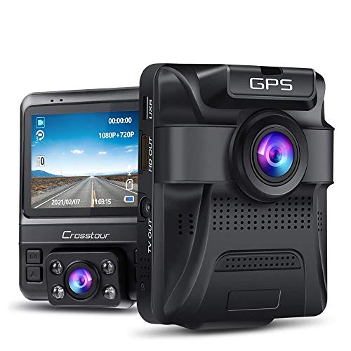 Algopix Similar Product 14 - Dash Cam  GPS Dual Car Camera Uber