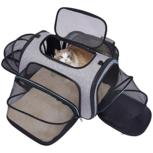Algopix Similar Product 16 - Siivton 4 Way Expandable Pet Carrier
