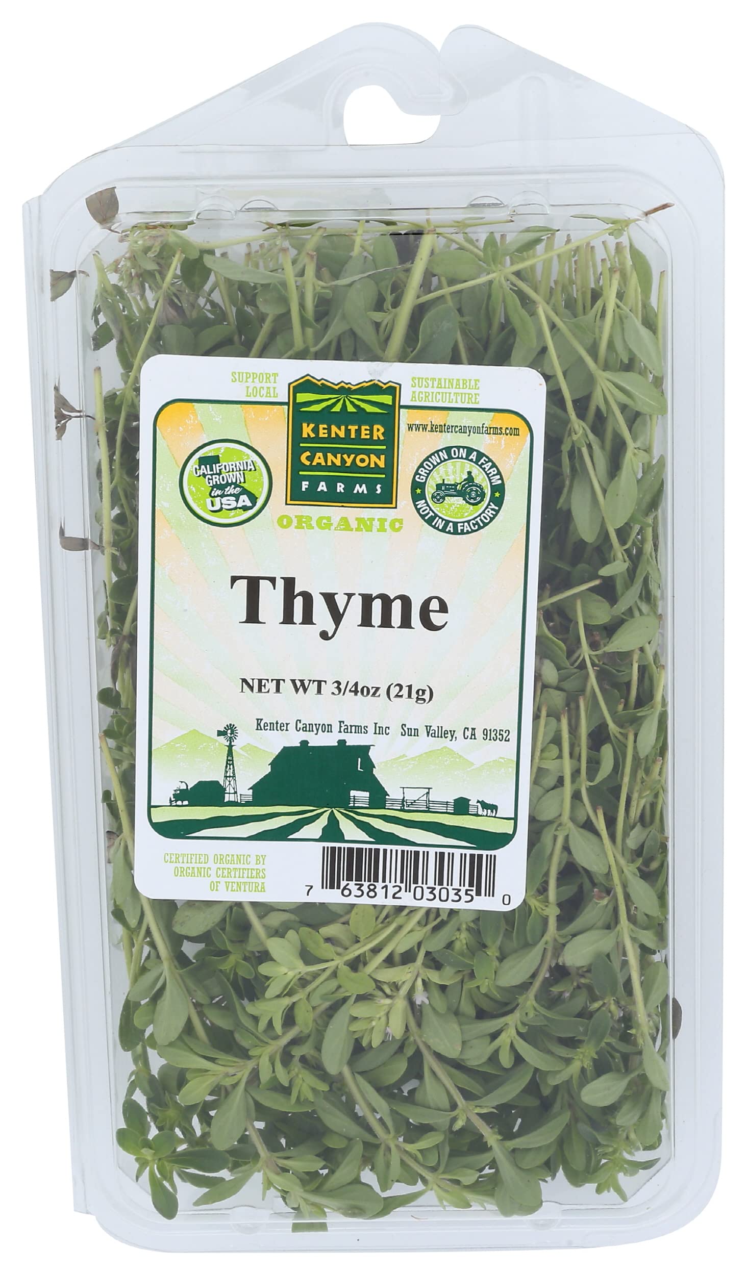 Algopix Similar Product 15 - Herb Thyme Organic, 0.75 Ounce