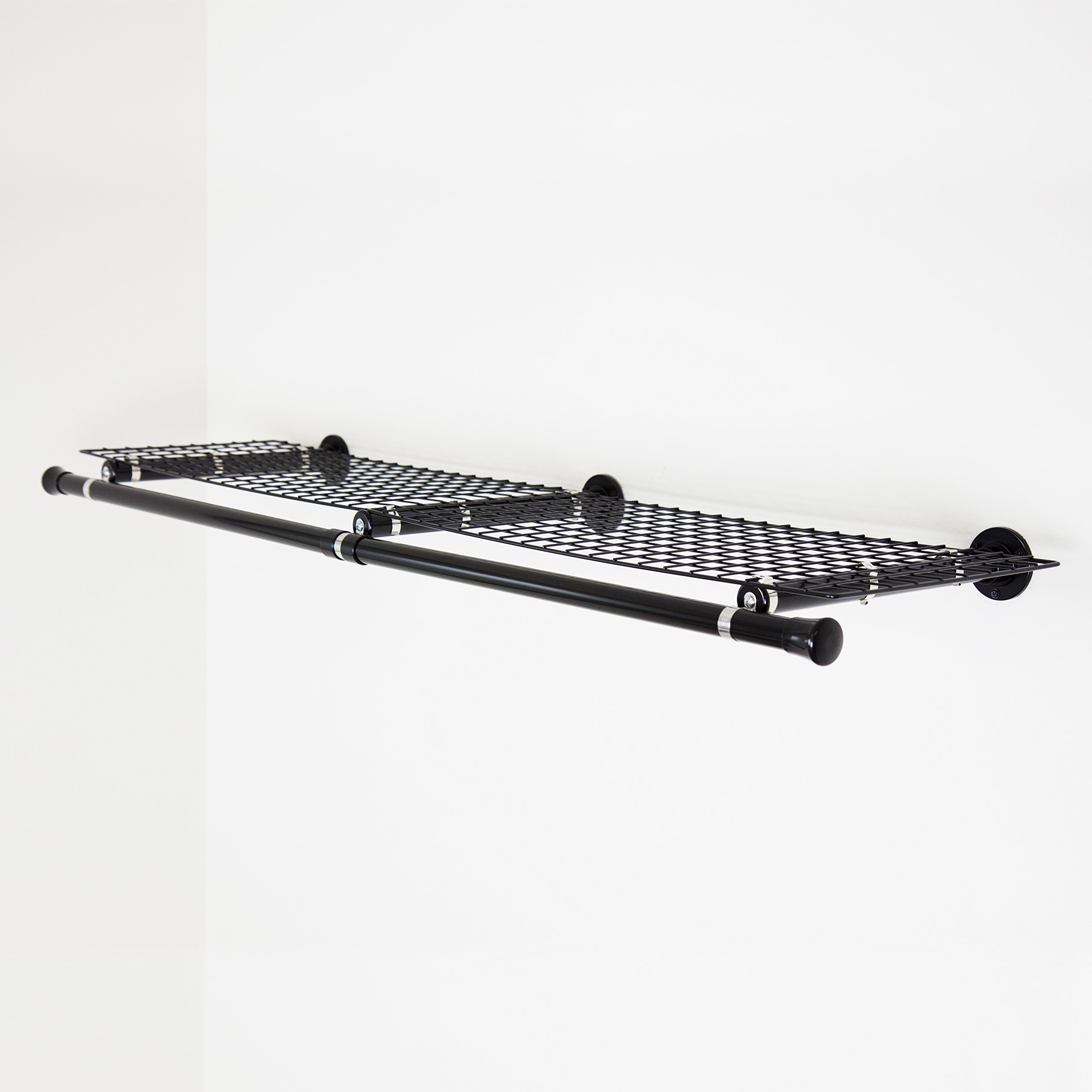 Algopix Similar Product 13 - Rod Desyne Double Shelf with Hanger