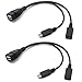 Algopix Similar Product 16 - AuviPal 2in1 Micro USB to USB Adapter