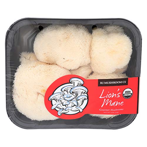 Algopix Similar Product 19 - Mushroom Lions Mane Organic, 4 Ounce