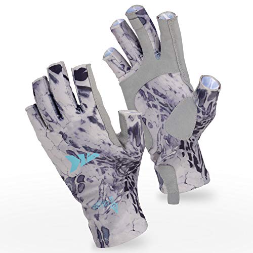 Algopix Similar Product 5 - KastKing Sol Armis Sun Gloves UPF50