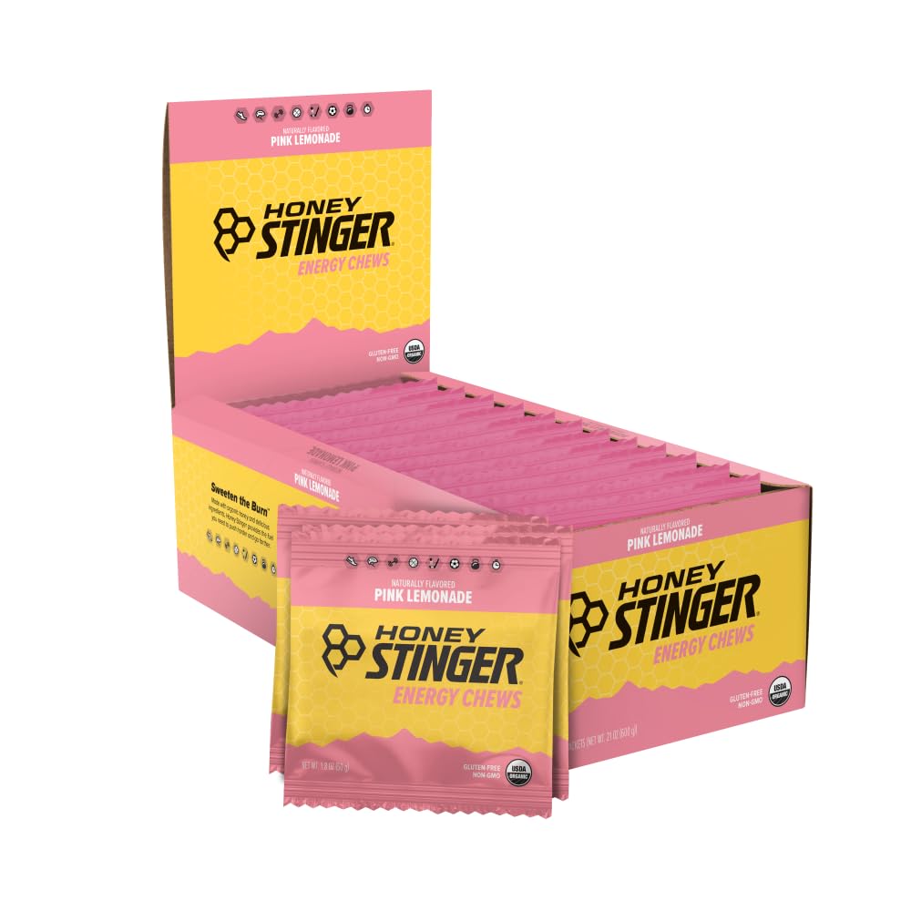 Algopix Similar Product 15 - Honey Stinger Chew Energy Pink
