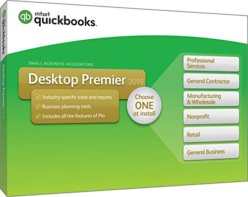 Algopix Similar Product 20 - QuickBooks Desktop Premier 2019 PC