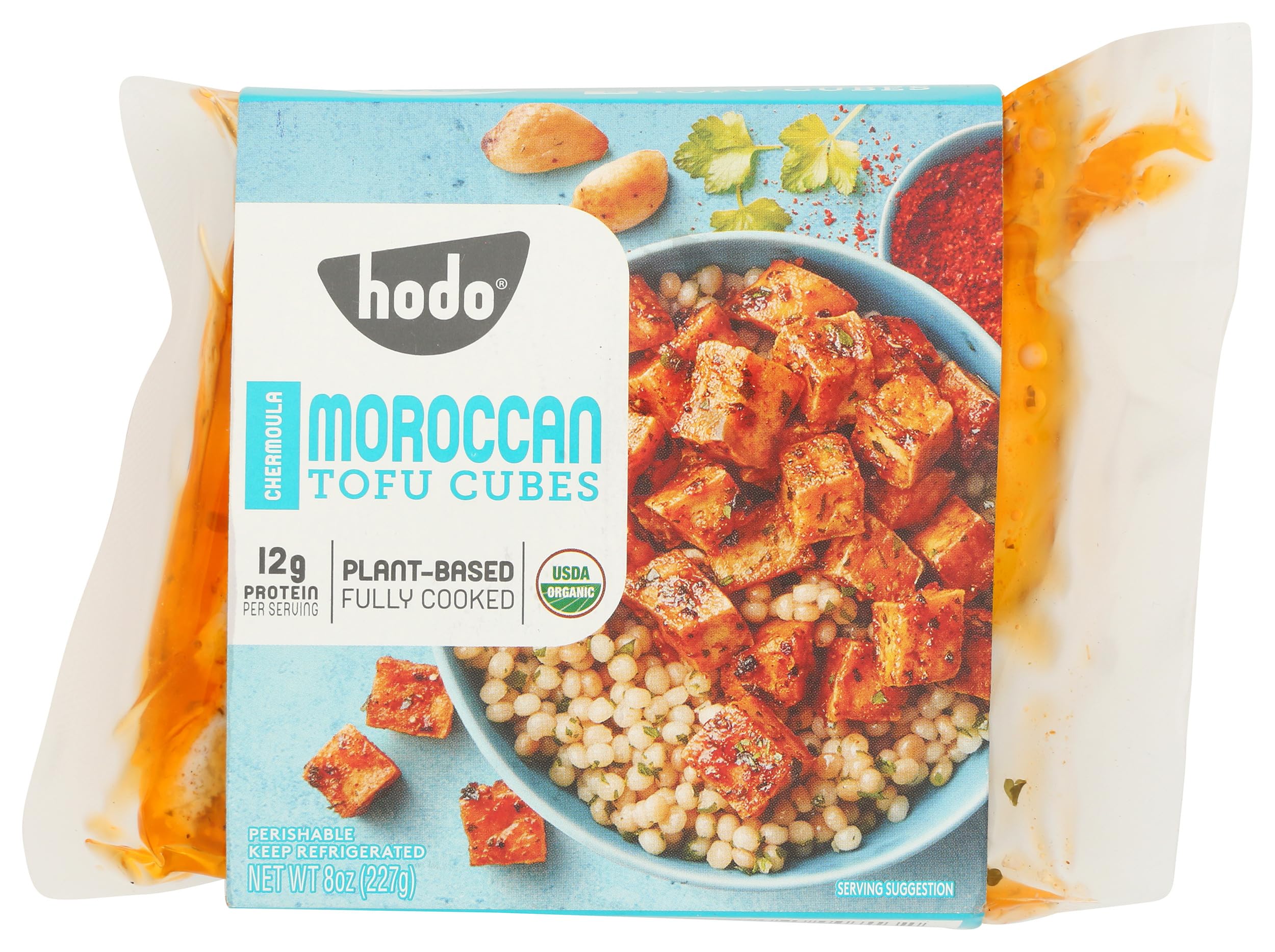 Algopix Similar Product 2 - Hodo Chermoula Moroccan Tofu Cubes